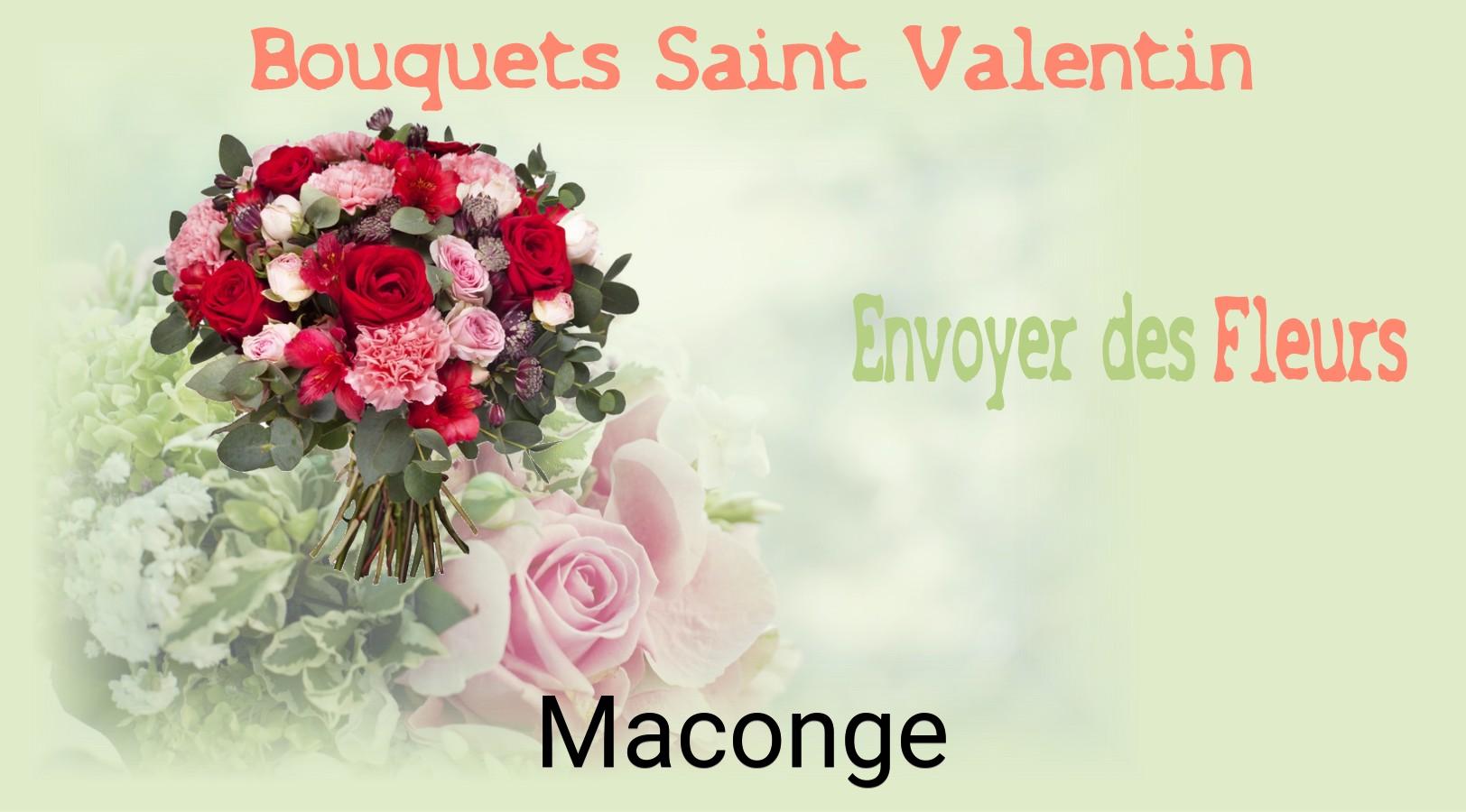 Roses de Saint-Valentin livrées à Maconge